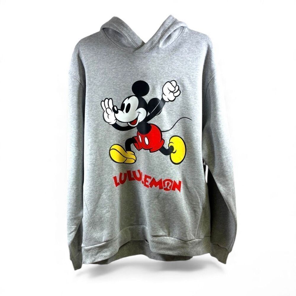 Lululemon NWT Steady State Pullover Hoodie Disney in Heather Gray Size L